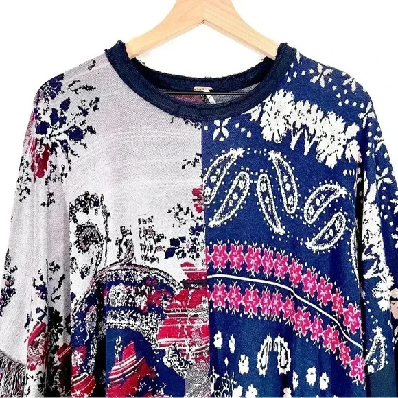 Free People Oversized Fringe Tunic - Picture 4 of 8